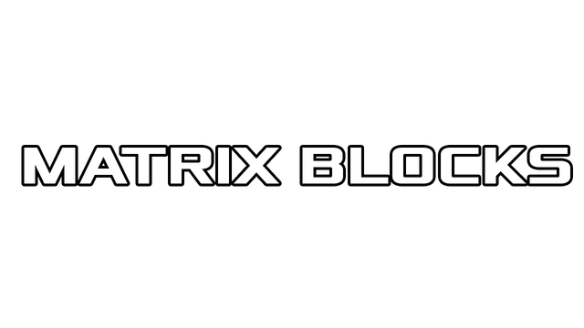 Matrix Blocks Logo