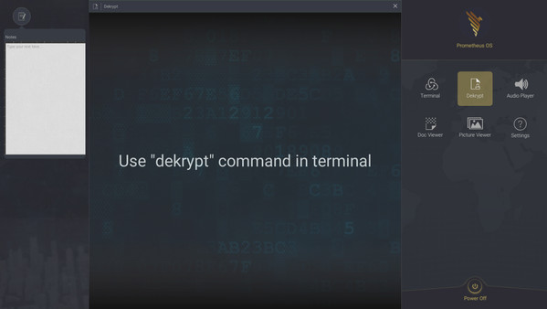 Скриншот из Prometheus OS Скриншот из Prometheus OS