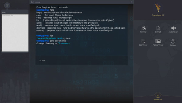 Скриншот из Prometheus OS Скриншот из Prometheus OS