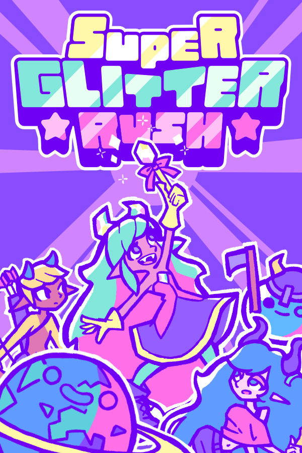 Steam portrait for Super Glitter Rush.