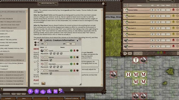 Скриншот из Fantasy Grounds - D&D Adventurers League 09-02 Stopped at the Gate