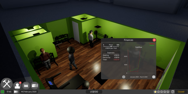 Скриншот из Gym Tycoon