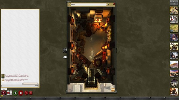 Скриншот из Fantasy Grounds - Conan: Dens of Iniquity & Streets of Terror Geomorphic Tile Set