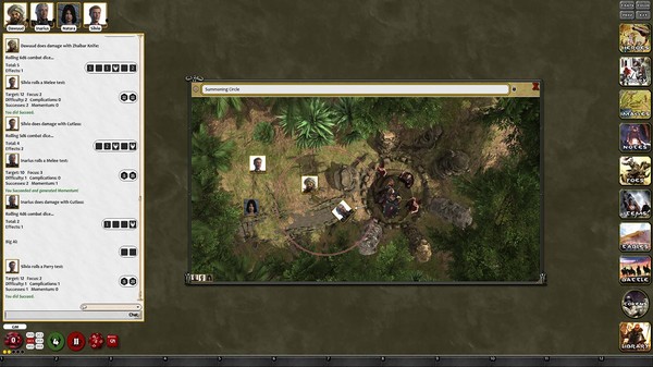Скриншот из Fantasy Grounds - Conan: Fields of Glory & Thrilling Encounters Geomorphic Tile Set