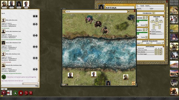 Скриншот из Fantasy Grounds - Conan: Fields of Glory & Thrilling Encounters Geomorphic Tile Set