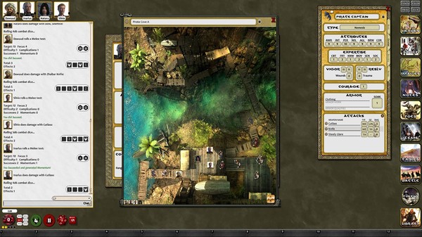 Скриншот из Fantasy Grounds - Conan: Fields of Glory & Thrilling Encounters Geomorphic Tile Set