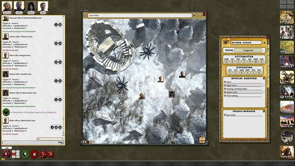 Скриншот из Fantasy Grounds - Conan: Forbidden Places & Pits of Horror Geomorphic Tile set