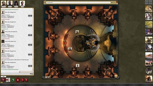Скриншот из Fantasy Grounds - Conan: Forbidden Places & Pits of Horror Geomorphic Tile set