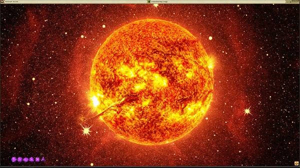 Скриншот из Fantasy Grounds - Star Battles: Nebulae and Asteroids Space Map Pack