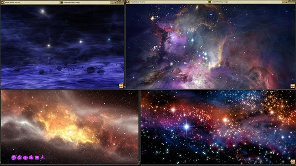 Скриншот из Fantasy Grounds - Star Battles: Nebulae and Asteroids Space Map Pack