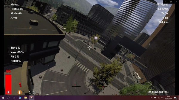 Скриншот из Aster Fpv Drone Simulator