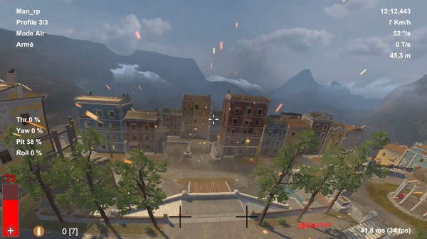 Скриншот из Aster Fpv Drone Simulator