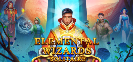 Solitaire. Elemental Wizards cover art
