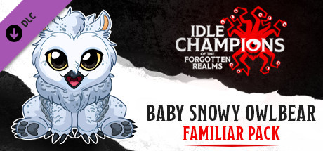 Idle Champions - Baby Snowy Owlbear Familiar Pack cover art