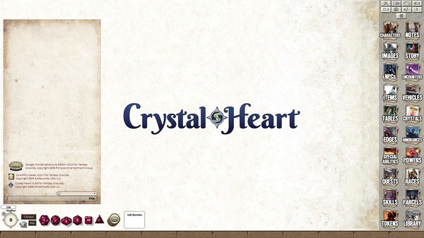 Скриншот из Fantasy Grounds - Crystal Heart
