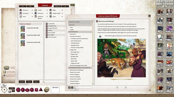 Скриншот из Fantasy Grounds - Crystal Heart