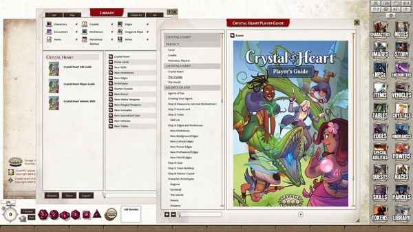 Скриншот из Fantasy Grounds - Crystal Heart