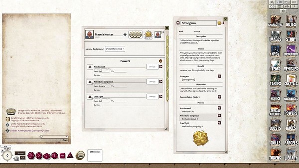 Скриншот из Fantasy Grounds - Crystal Heart