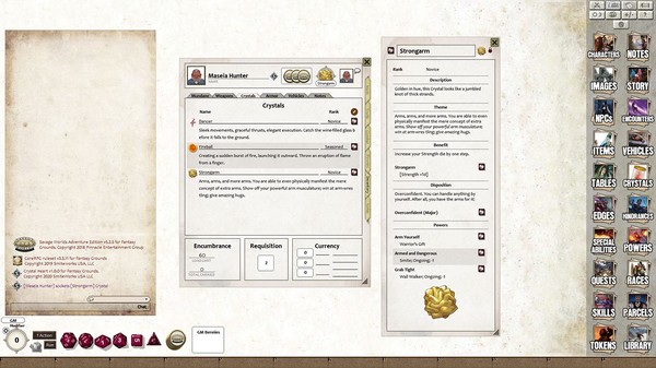 Скриншот из Fantasy Grounds - Crystal Heart