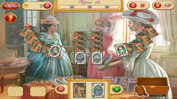Marie Antoinette's Solitairefor windows and Linux 1