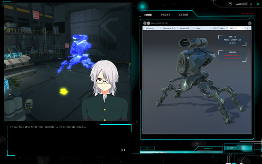 Yolo Space Hacker game for Linux 1