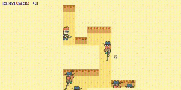 Скриншот из Go, Go Cowboy