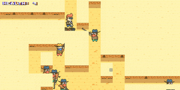 Скриншот из Go, Go Cowboy