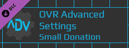 OVR Advanced Settings: Small Donation