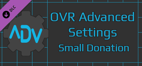 OVR Advanced Settings: Small Donation cover art