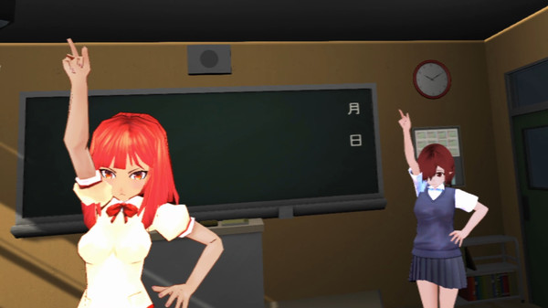Скриншот из Anime School Girl Dance Club