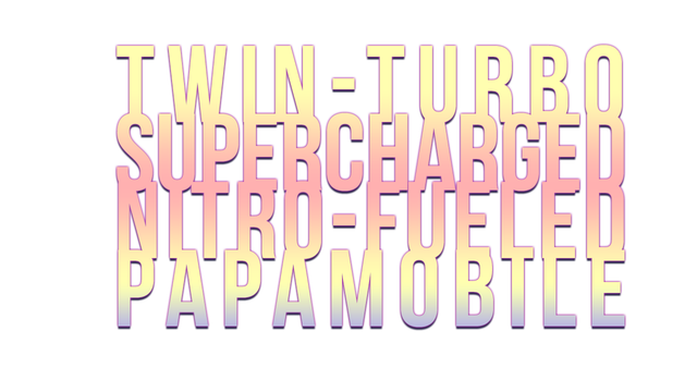 Twin-Turbo Supercharged Nitro-Fueled Papamobile Logo