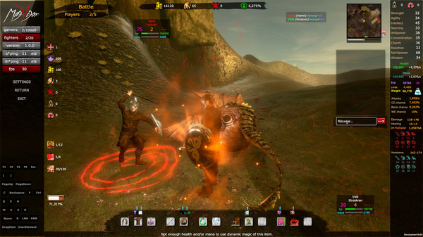 Скриншот из MagVigor