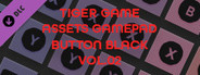 TIGER GAME ASSETS GAMEPAD BUTTON BLACK VOL.02