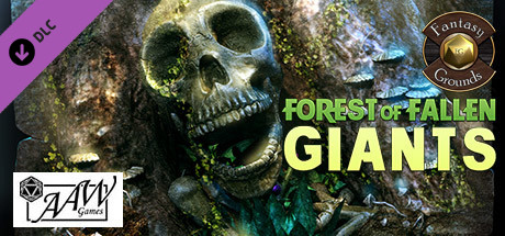 Fantasy Grounds - Black Scrolls Forest of Fallen Giants (Map Tile Pack) cover art