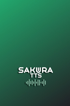 Sakura TTS poster image on Steam Backlog