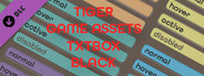 TIGER GAME ASSETS TXTBOX BLACK