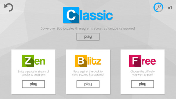 Скриншот из Anagrams