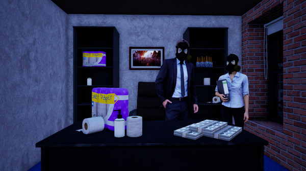 Скриншот из Social Distancing Simulator