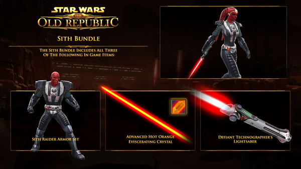 Скриншот из STAR WARS™: The Old Republic™ - Sith Bundles