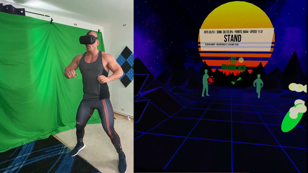 Скриншот из VRWorkout