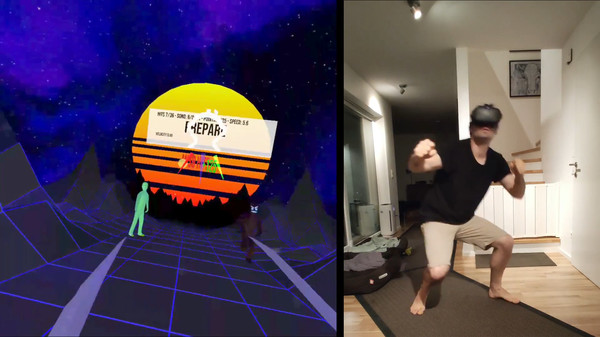 Скриншот из VRWorkout