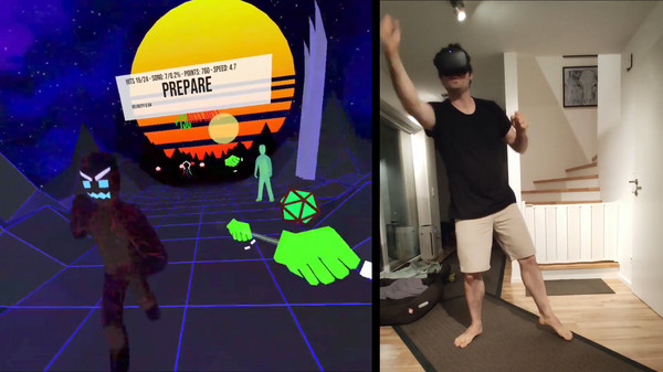 Скриншот из VRWorkout