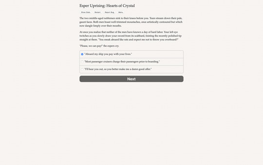 Скриншот из Esper Uprising: Hearts of Crystal