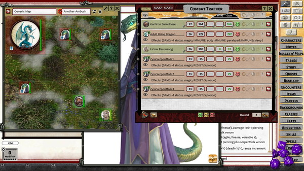 Скриншот из Fantasy Grounds - Pathfinder 2 RPG - Bestiary 2