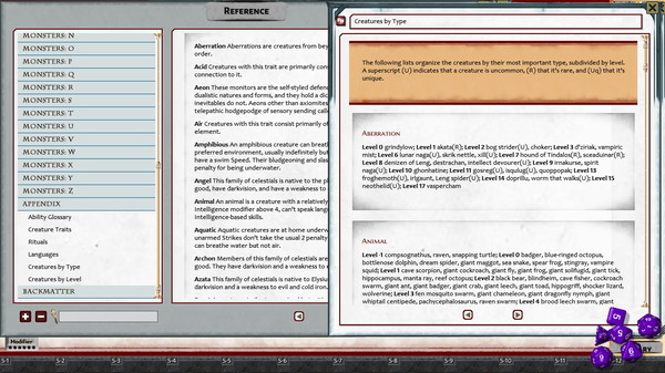 Скриншот из Fantasy Grounds - Pathfinder 2 RPG - Bestiary 2