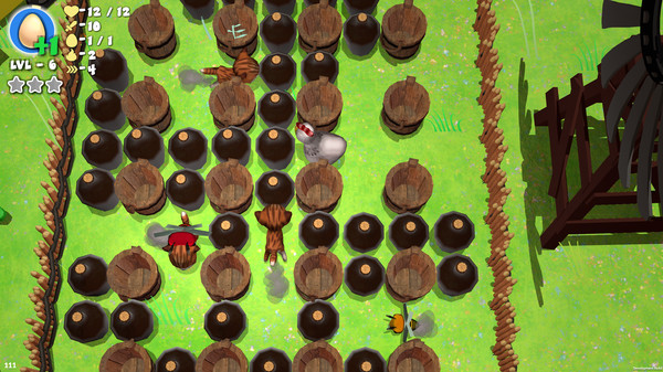 Скриншот из Chicken Bomb