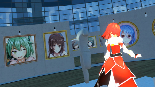скриншот VR GALLERY - Cute Anime Girl Exhibition 5