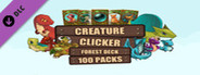 Creature Clicker - 100 Forest Deck Card Packs