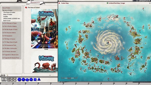 Скриншот из Fantasy Grounds - The Seas of Vodari