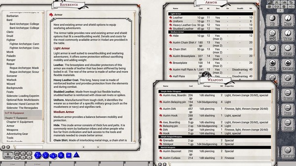 Скриншот из Fantasy Grounds - The Seas of Vodari